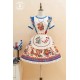 Miss Point Cat Sweetheart Skirt with Detachable Shoulder Straps(Reservation/Full Payment Without Shipping)